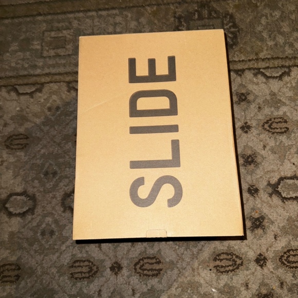 Yeezy sides size 11 tealish dark grey